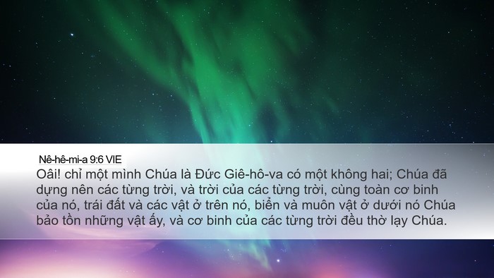 Nê-hê-mi-a 9:6 VIE Bible Verse Image