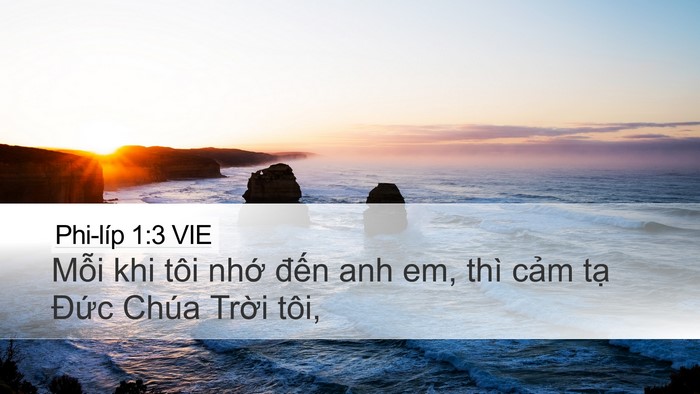 Phi-líp 1:3 VIE Bible Verse Image