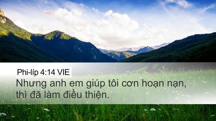 Phi-líp 4:14 VIE Bible Verse Image