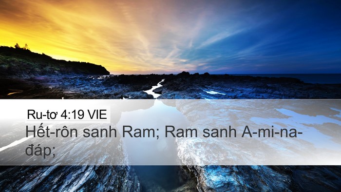 Ru-tơ 4:19 VIE Bible Verse Image