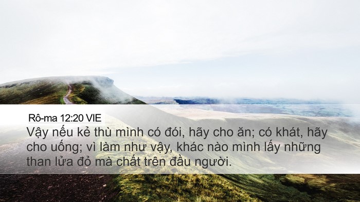 Rô-ma 12:20 VIE Bible Verse Image