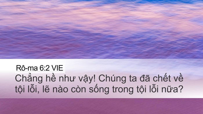 Rô-ma 6:2 VIE Bible Verse Image