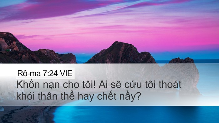 Rô-ma 7:24 VIE Bible Verse Image