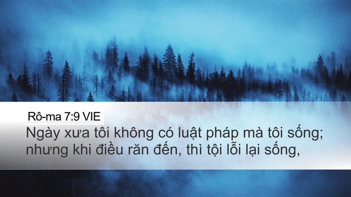 Rô-ma 7:9 VIE Bible Verse Image