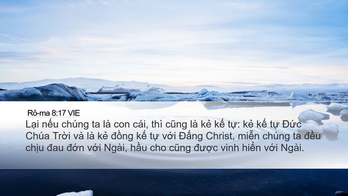 Rô-ma 8:17 VIE Bible Verse Image