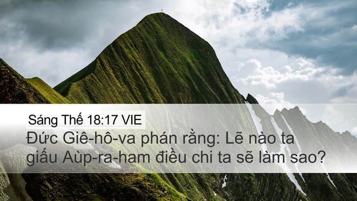Sáng Thế 18:17 VIE Bible Verse Image