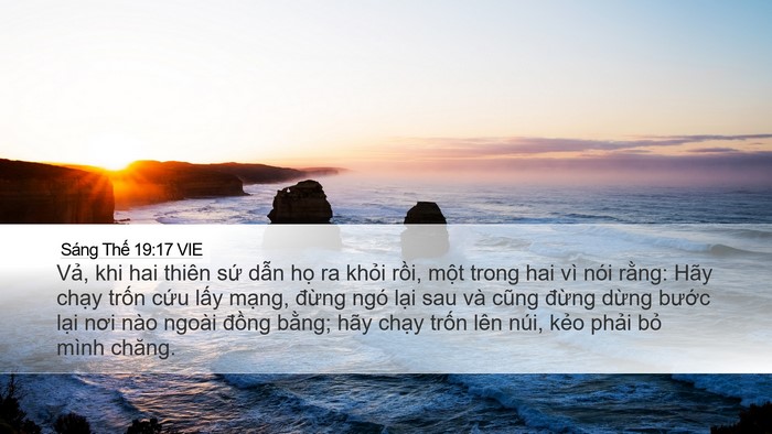 Sáng Thế 19:17 VIE Bible Verse Image