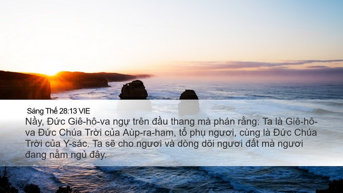 Sáng Thế 28:13 VIE Bible Verse Image