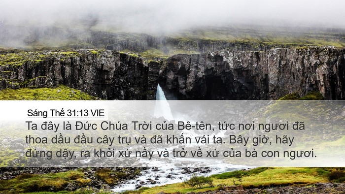 Sáng Thế 31:13 VIE Bible Verse Image