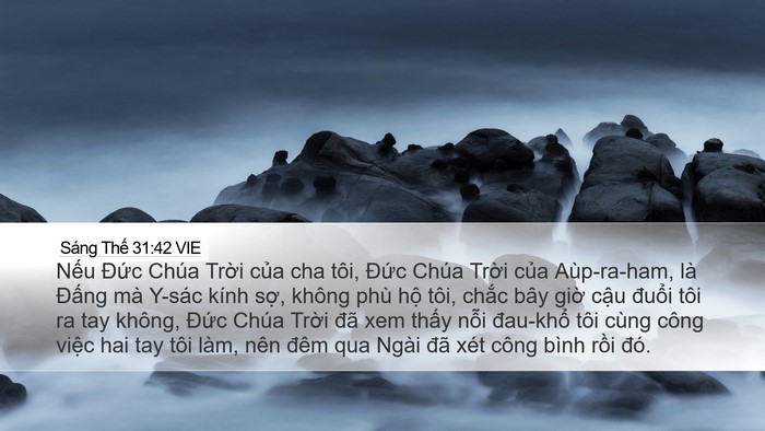 Sáng Thế 31:42 VIE Bible Verse Image