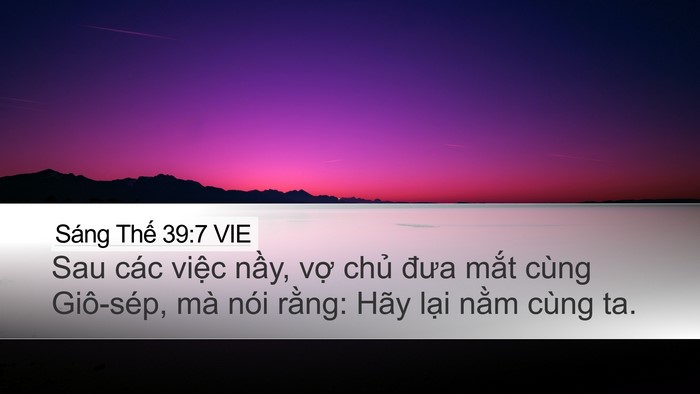 Sáng Thế 39:7 VIE Bible Verse Image