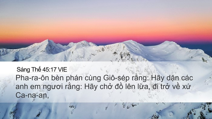 Sáng Thế 45:17 VIE Bible Verse Image