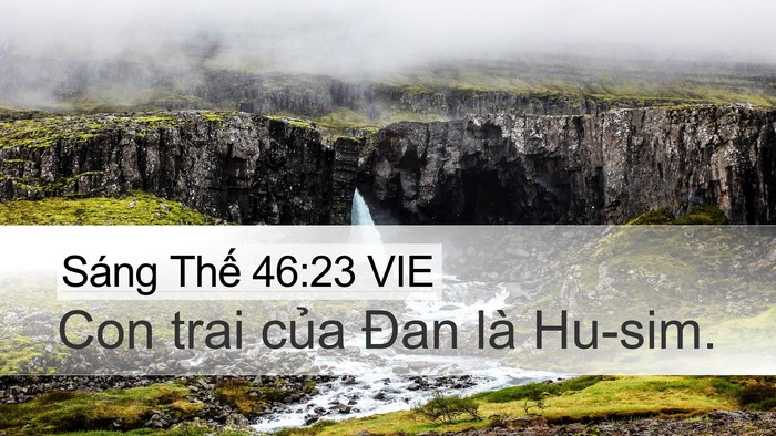 Sáng Thế 46:23 VIE Bible Verse Image