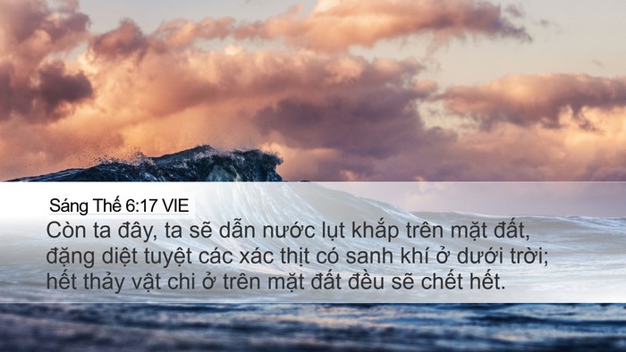 Sáng Thế 6:17 VIE Bible Verse Image