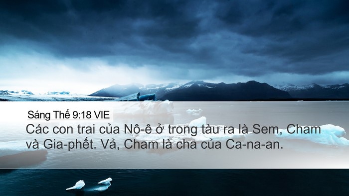 Sáng Thế 9:18 VIE Bible Verse Image