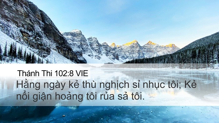 Thánh Thi 102:8 VIE Bible Verse Image