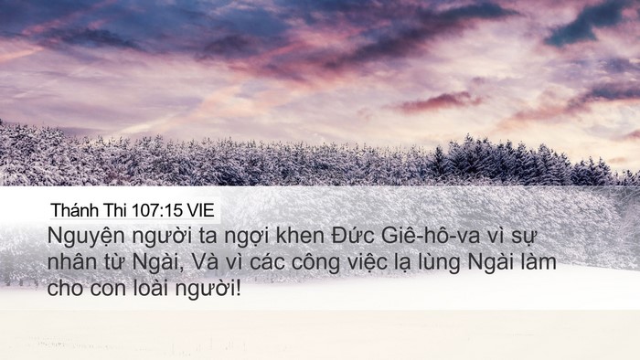 Thánh Thi 107:15 VIE Bible Verse Image