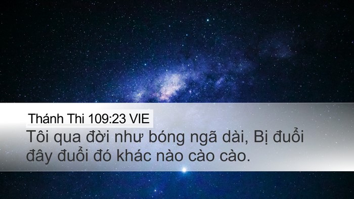 Thánh Thi 109:23 VIE Bible Verse Image