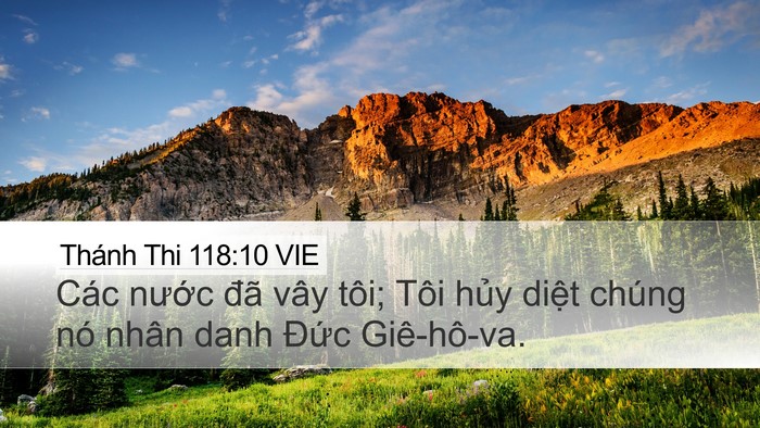 Thánh Thi 118:10 VIE Bible Verse Image