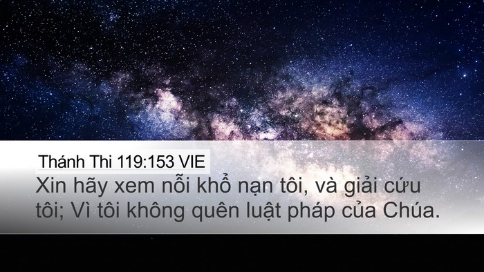 Thánh Thi 119:153 VIE Bible Verse Image