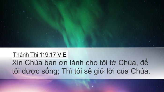 Thánh Thi 119:17 VIE Bible Verse Image