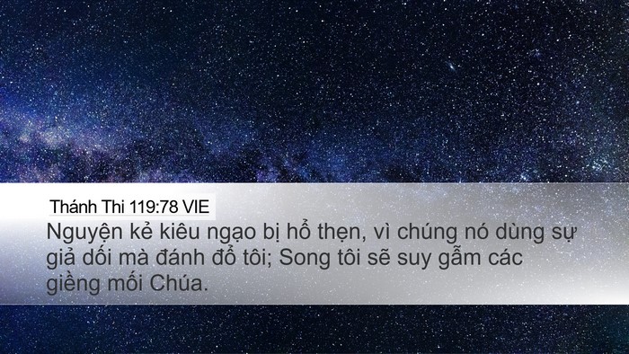 Thánh Thi 119:78 VIE Bible Verse Image