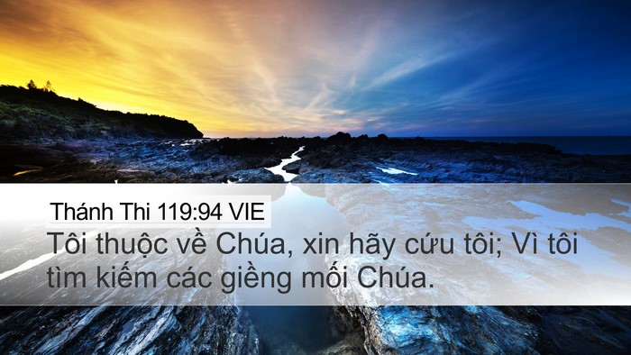 Thánh Thi 119:94 VIE Bible Verse Image