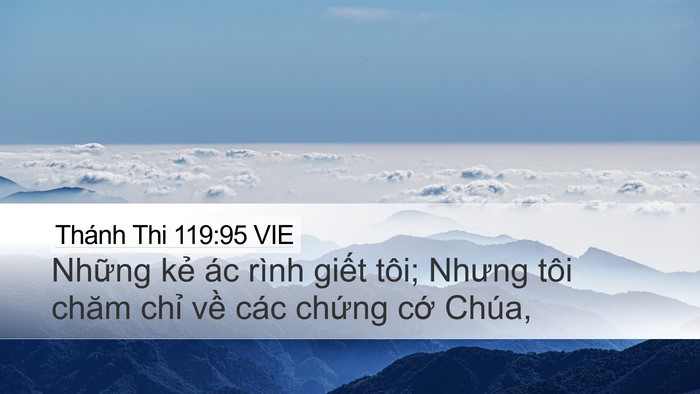 Thánh Thi 119:95 VIE Bible Verse Image