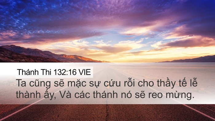 Thánh Thi 132:16 VIE Bible Verse Image