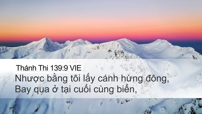 Thánh Thi 139:9 VIE Bible Verse Image