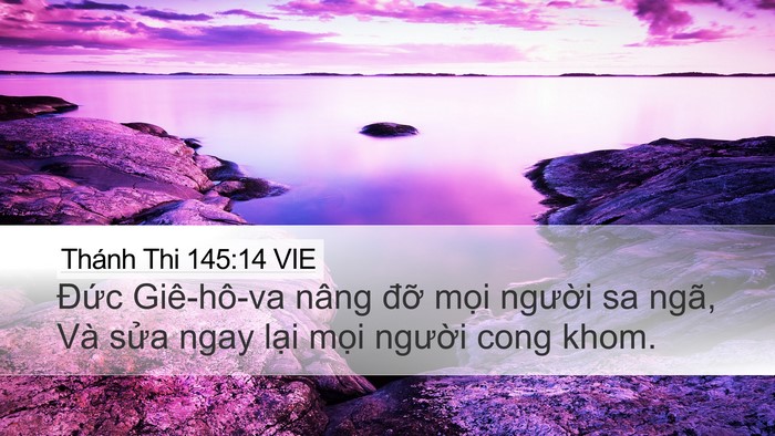 Thánh Thi 145:14 VIE Bible Verse Image