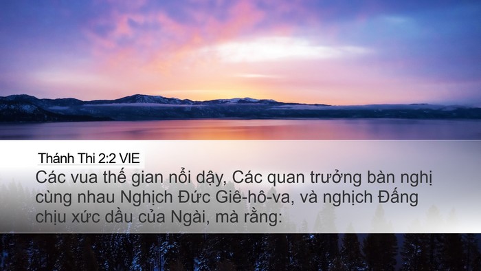 Thánh Thi 2:2 VIE Bible Verse Image