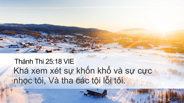 Thánh Thi 25:18 VIE Bible Verse Image