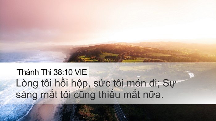 Thánh Thi 38:10 VIE Bible Verse Image