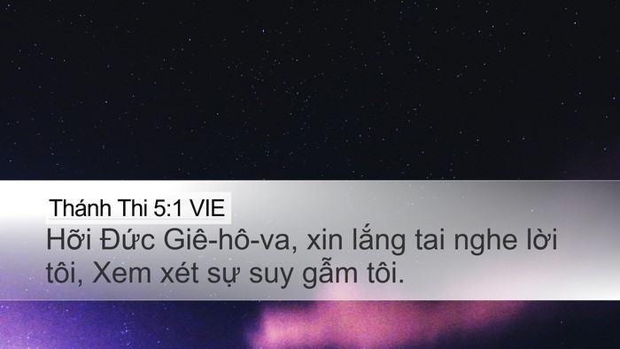 Thánh Thi 5:1 VIE Bible Verse Image