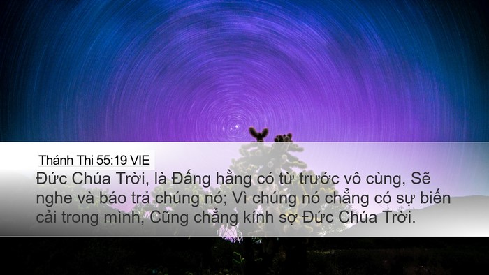 Thánh Thi 55:19 VIE Bible Verse Image