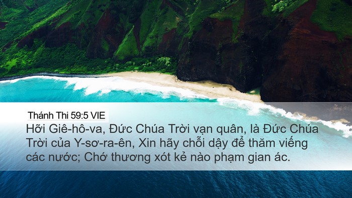 Thánh Thi 59:5 VIE Bible Verse Image