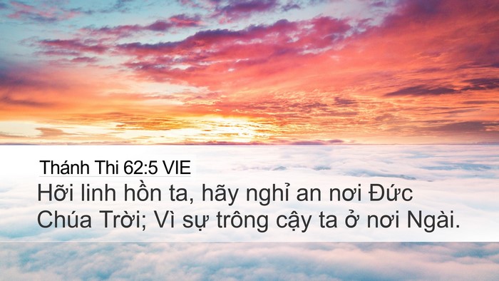 Thánh Thi 62:5 VIE Bible Verse Image