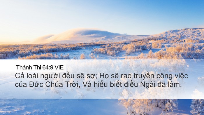 Thánh Thi 64:9 VIE Bible Verse Image