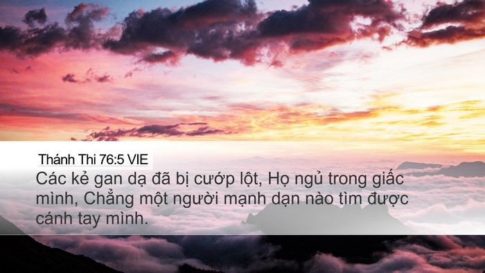 Thánh Thi 76:5 VIE Bible Verse Image