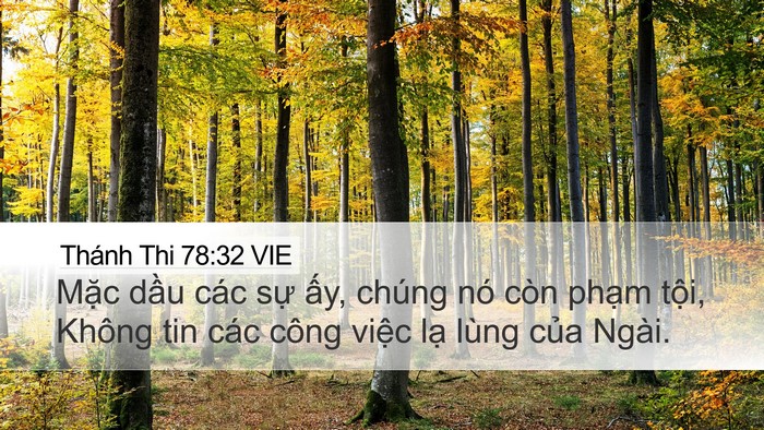 Thánh Thi 78:32 VIE Bible Verse Image