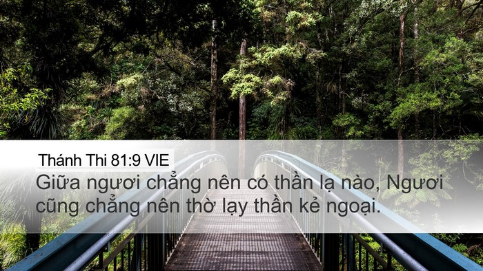Thánh Thi 81:9 VIE Desktop Wallpaper - Giữa ngươi chẳng nên có thần lạ nào, - Desktop Bible Verse Wallpaper
