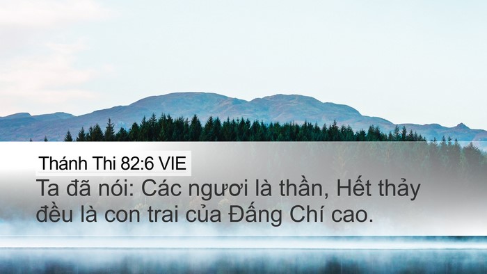 Thánh Thi 82:6 VIE Bible Verse Image