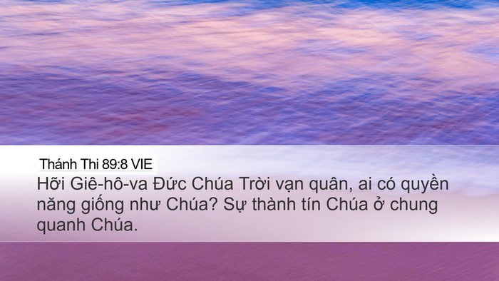 Thánh Thi 89:8 VIE Bible Verse Image
