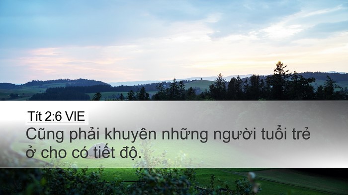 Tít 2:6 VIE Bible Verse Image
