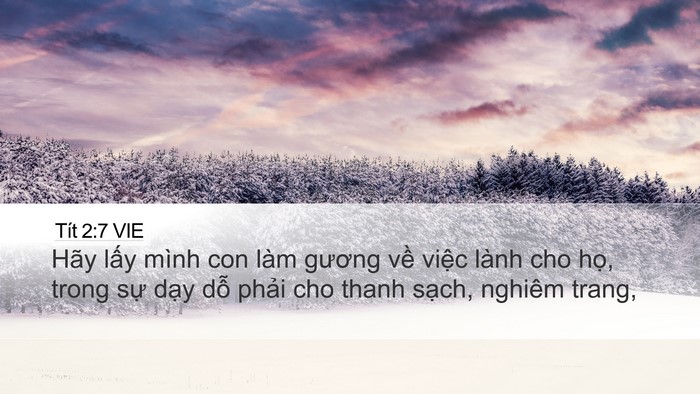 Tít 2:7 VIE Bible Verse Image