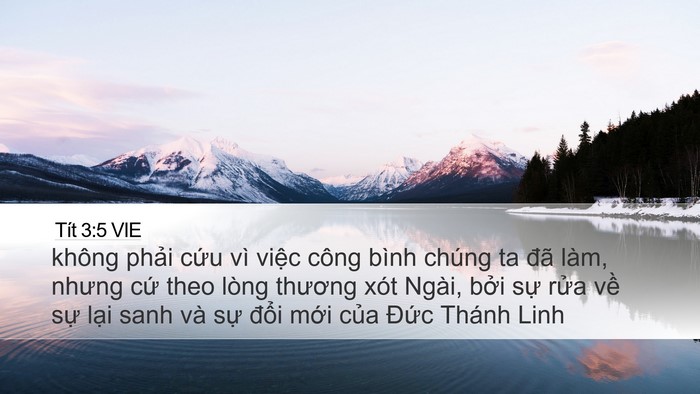 Tít 3:5 VIE Bible Verse Image