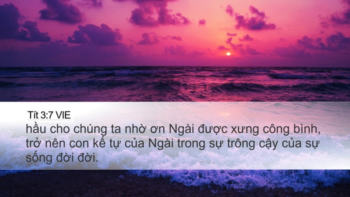 Tít 3:7 VIE Bible Verse Image