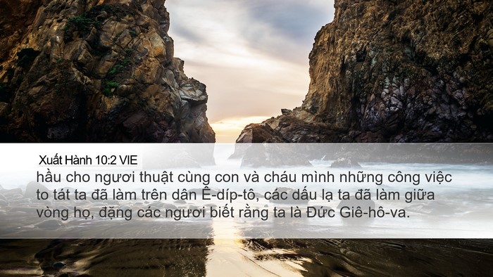 Xuất Hành 10:2 VIE Bible Verse Image