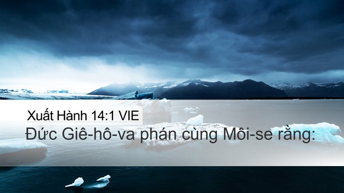 Xuất Hành 14:1 VIE Bible Verse Image